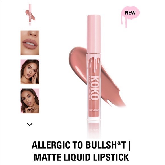 Kylie Cosmetics Makeup Allergic To Bullshit Koko Matte Liquid